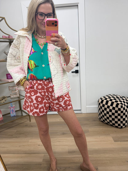 Handmade Quilted Jacket  #388