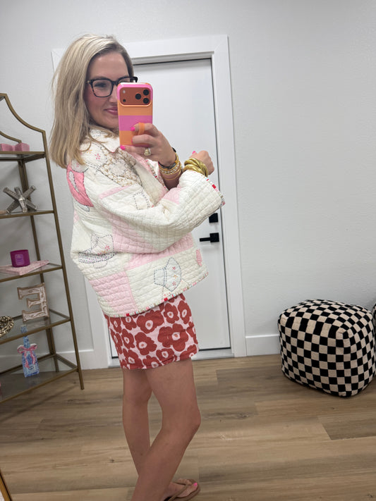 Handmade Quilted Jacket  #388