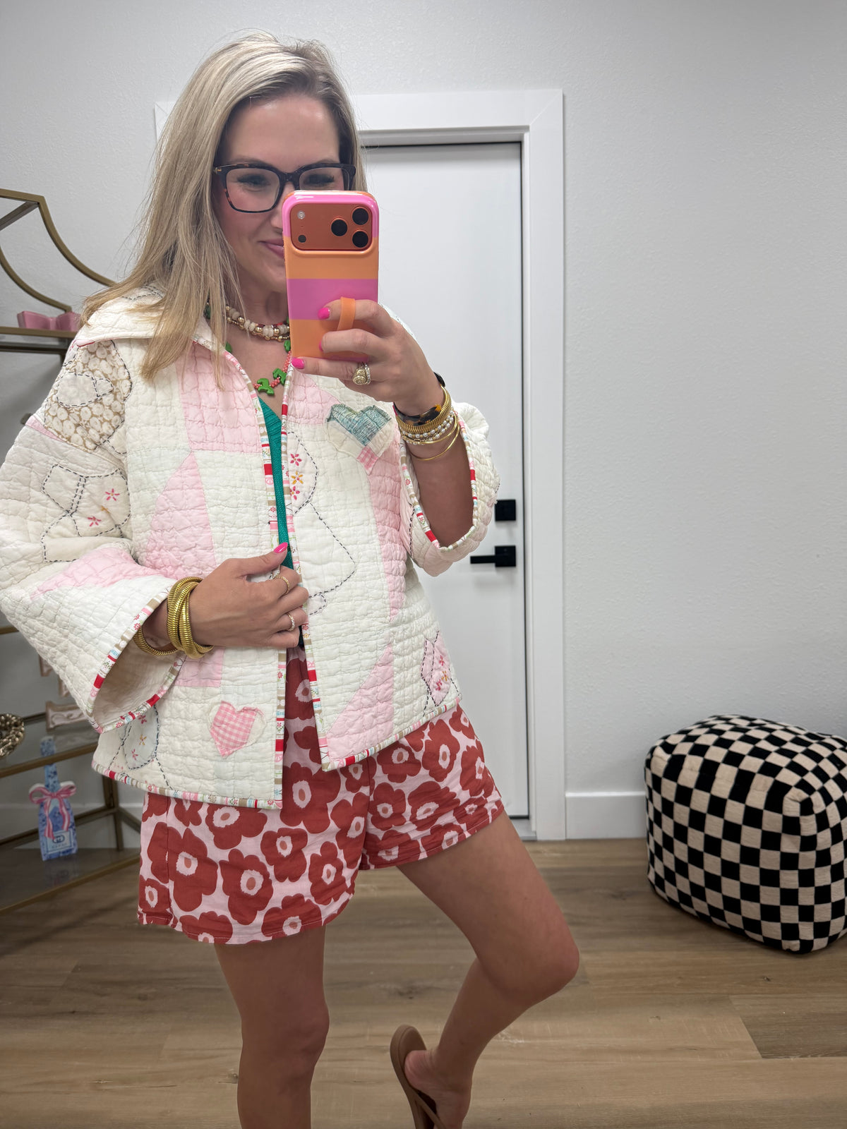 Handmade Quilted Jacket  #388