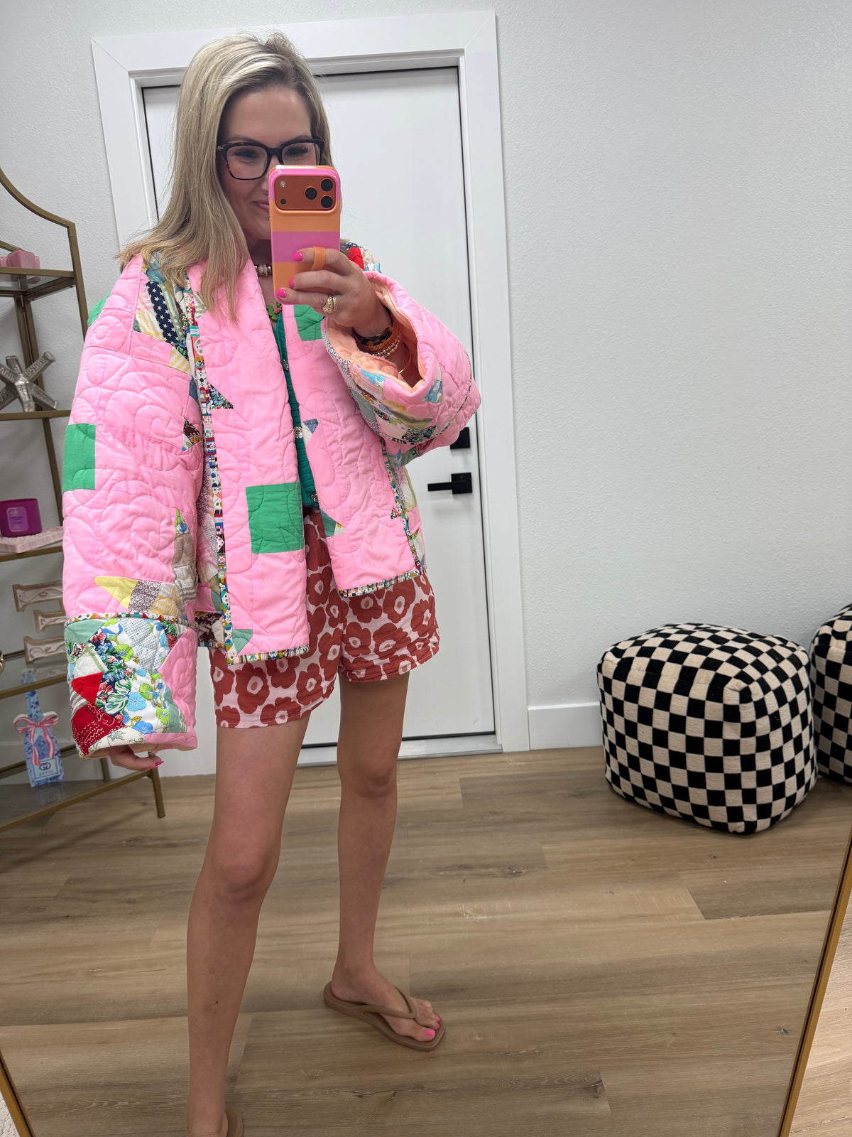 Handmade Quilted Jacket  #223