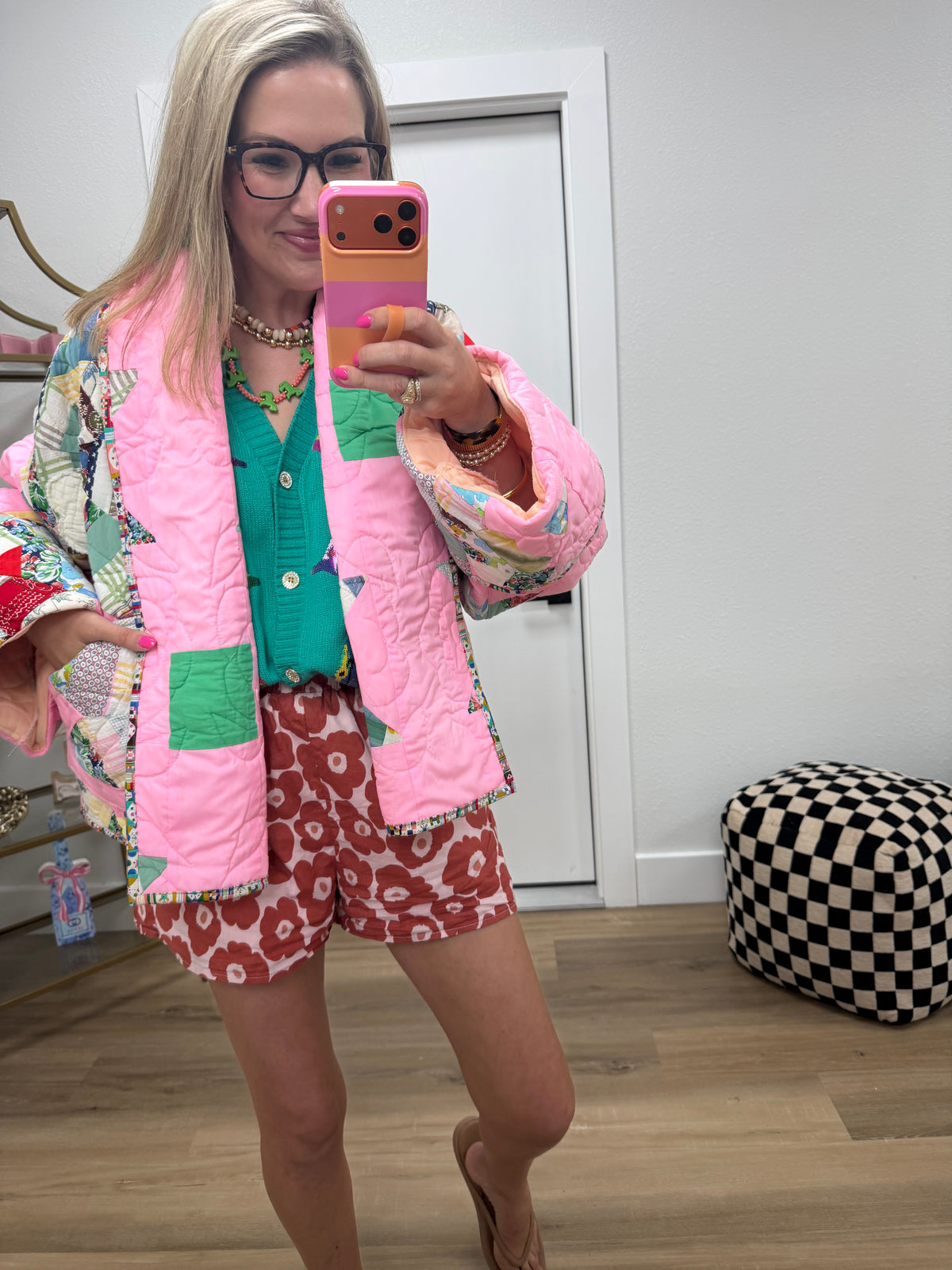 Handmade Quilted Jacket  #223