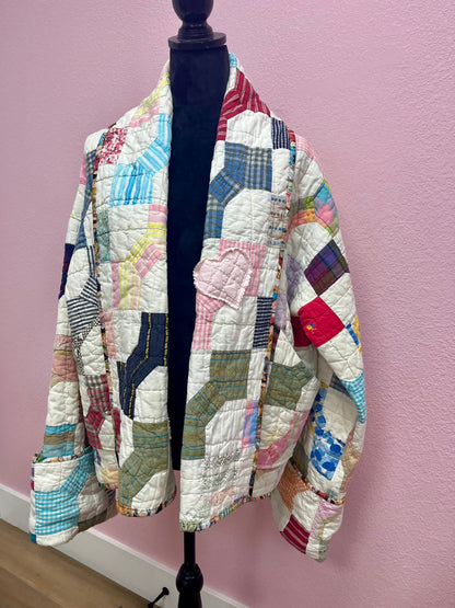 Handmade Quilted Jacket  #366