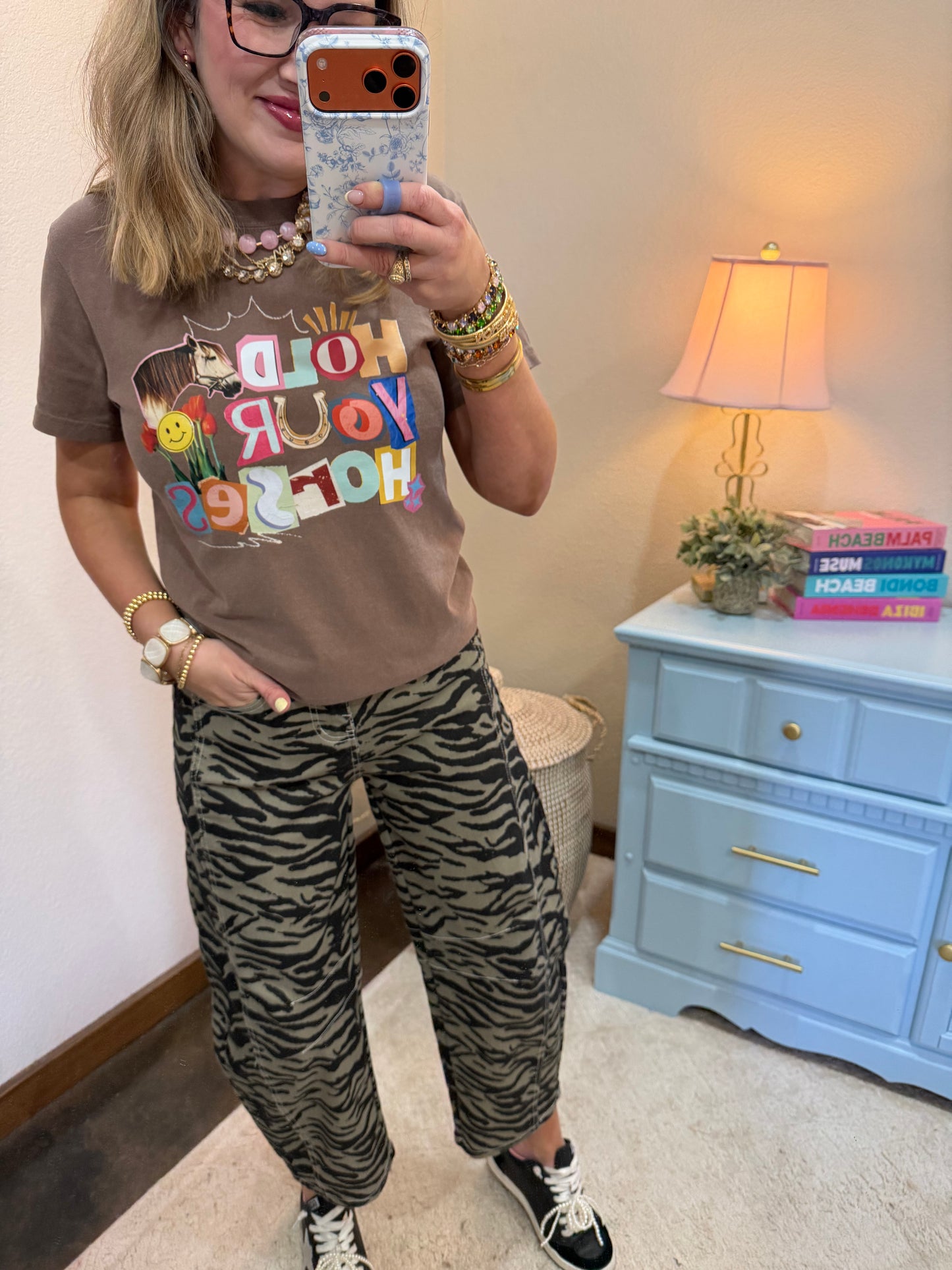 Hold Your Horses Graphic Tee