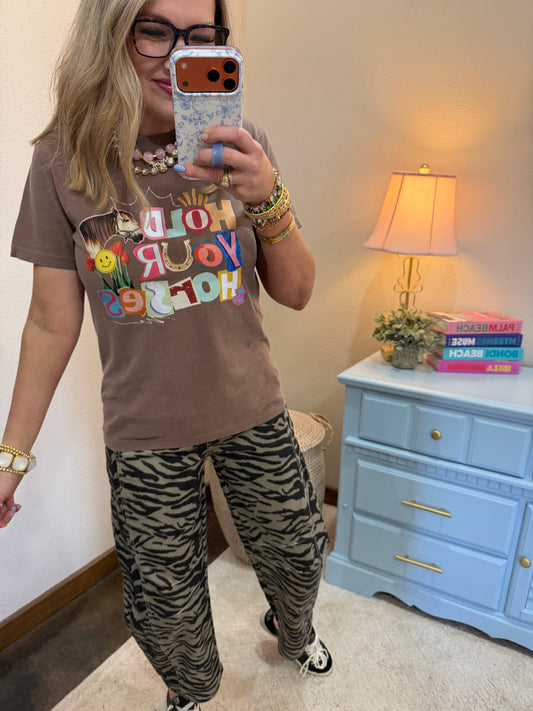 Hold Your Horses Graphic Tee