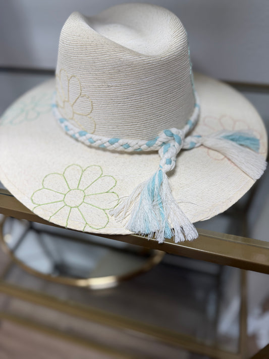 Daisy Palm Hat