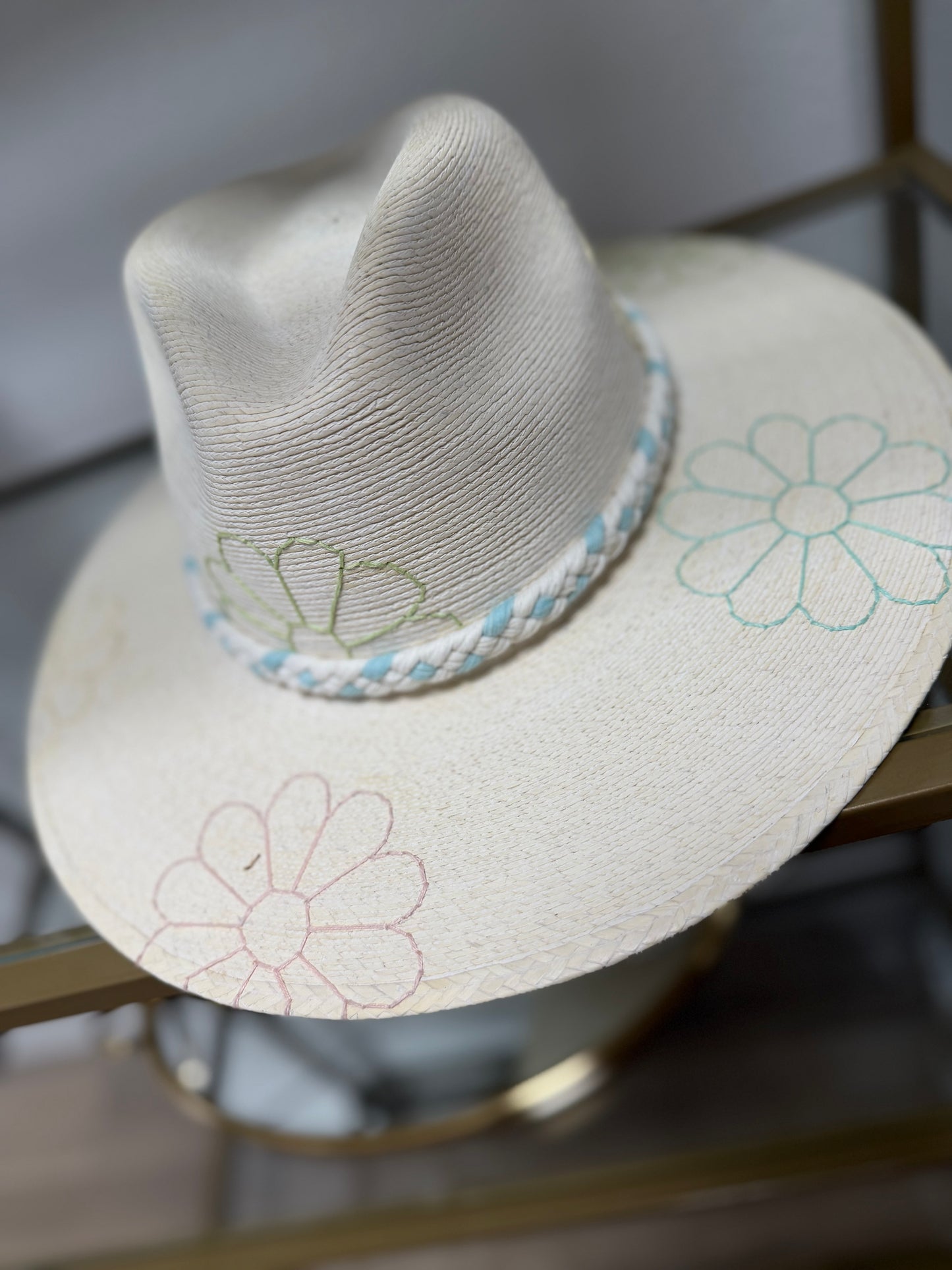 Daisy Palm Hat