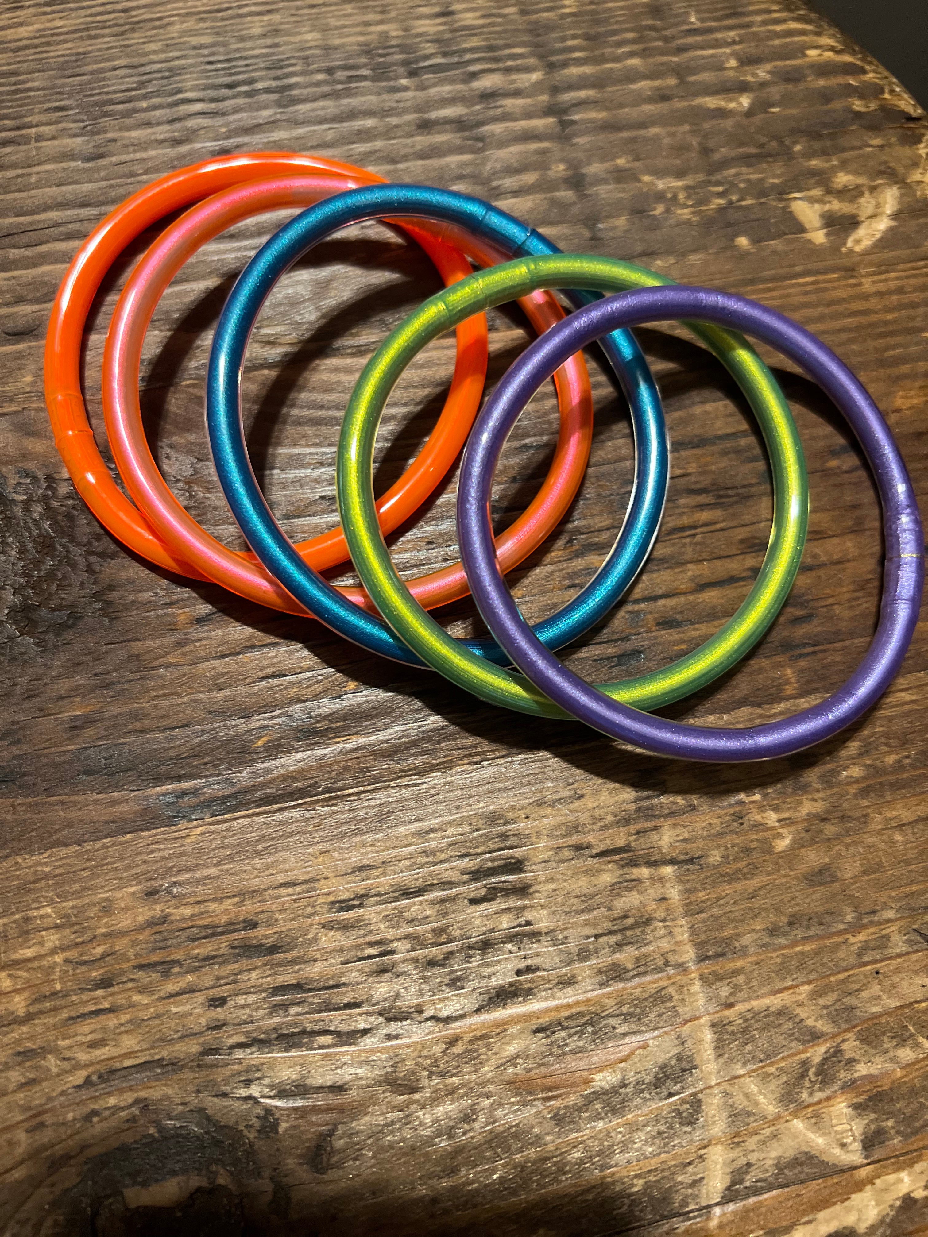 Set Of 5 Colorful Bracelets