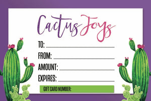 Cactus Joys Gift Card