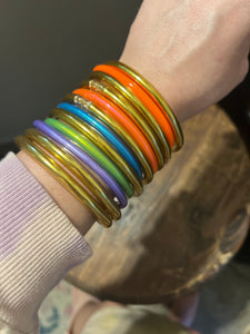 Set Of 5 Colorful Bracelets